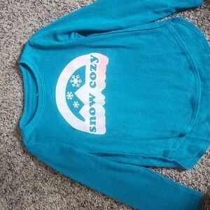 Girls Snow Cozy Top